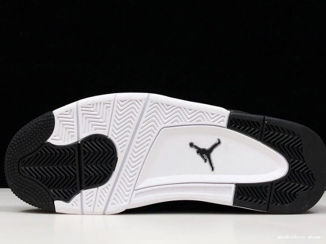 Cheap Black 308497-032 Gold-White Metallic Air Royalty Jordan 4 0710
